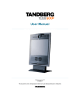 tandberg 1000 mxp user manual