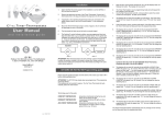 User manual and installation guide ICY18xx