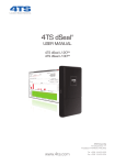 4TS dSeal L User Manual A5.pub