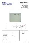 SERVICE MANUAL DISHWASHER COMPACT MIDI + EDW 500