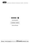 DISHWASHER 32000068 HD96M Service Manual