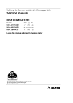 Service manual - boiler,burner and fire service and