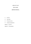 SERVICE MANUAL - Keison Products
