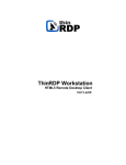 ThinRDP Workstation User's Guide
