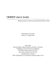 HMMER User's Guide - Imperial College London