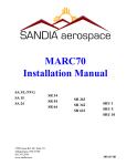 MARC70 Installation Manual