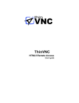 ThinVNC User's Manual - Cybele Software, Inc.