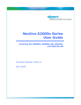 Nextiva S2600e Series User Guide.book