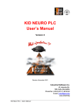 KID NEURO PLC User's Manual