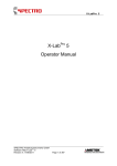 XLabPro 5 Operators Manual