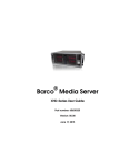 Barco® Media Server XHD