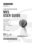 MV5 USER GUIDE