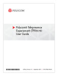 Polycom TPX HD User Guide