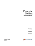 Financial Toolbox User's Guide