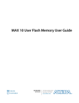 MAX 10 User Flash Memory User Guide