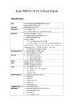 Intel NM70-TI V1.0 User Guide