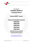 User Guide for FEBSPM7_M02MTCA Evaluation Board