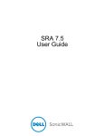 SRA 7.5 User Guide