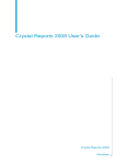 Crystal Reports 2008 User's Guide