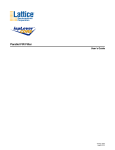 Parallel FIR Filter IP User's Guide