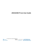 JESD204B IP Core User Guide