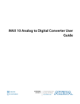 MAX 10 Analog to Digital Converter User Guide