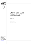 EM250 User Guide - 120-4024-000F