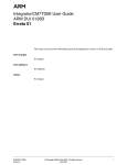 Integrator/CM7TDMI User Guide ARM DUI 0126B Errata 01