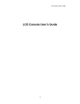 LCD Console User's Guide