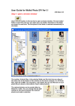 User Guide for Wallet Photo DIY Ver1.1