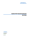 Cyclone IV GX Transceiver Starter Kit User Guide