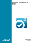 StatusScope&trade; Remote Monitoring Service