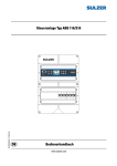 ABS control panel CP 116/216, User Guide