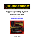 Rugged Operating System - (ROS®) v3.7.0 User Guide