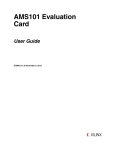 Xilinx UG886 AMS101 Evaluation Card User Guide