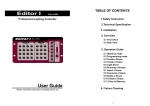 Editor I CA-16D User Guide