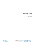 FIR II IP Core User Guide