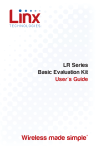 LR Series Basic Evaluation Kit User's Guide
