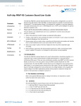 Half-chip PRM®-RS Customer Board User Guide