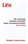 MS Long-Range Handheld Transmitter Master Development System