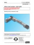 HPLA Linear actuator