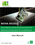 NOVA-8522 User Guide
