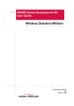 WISMO Series Development Kit User Guide