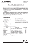 FX2N-422BD COMMUNICATION BOARD USER'S GUIDE