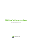 SlideShowPro Director User Guide