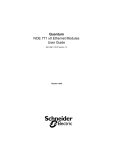 Quantum NOE 771 x0 Ethernet Modules User Guide