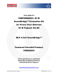 User Guide for FEBFDMQ8203_25 W GreenBridge™ Evaluation Kit