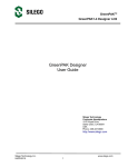 GreenPAK Designer User Guide