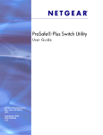 ProSafe Unmanaged Plus Switch Configuration Utility User Guide