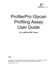 ProfilerPro Glycan Profiling Assay User Guide